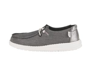 HeyDude - Kid's Wendy Metallic Sparkle - Sneaker EU 32 grigio