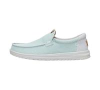 HEYDUDE Men Mikka Braided Harbor Grey/Dawn Blue Casual Moccasin 48 EU