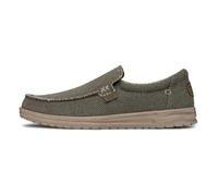 HEYDUDE Mikka Braided - Scarpe Uomo Slip-On - Mocassini, Army, 43