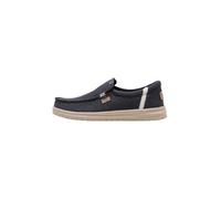HEYDUDE Mikka Jute - Scarpe Uomo Slip-On - Mocassini, Black/Irish Cream, 43