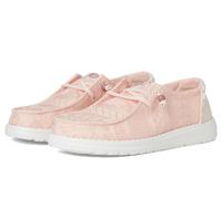 HEYDUDE Mocassini Wendy in Pizzo all'Uncinetto da, Rosa Pallido, 41 EU