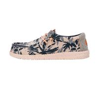 Mocassino Uomo Hey Dude Wally palm jute Egret Cloud Blue - 430870OF