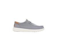 HEYDUDE - Paul Canvas - Scarpe Uomo Slip-On - Mocassini, Monument Grey, 46