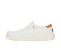 HEYDUDE - Paul Canvas - Scarpe Uomo Slip-On - Mocassini, White, 45