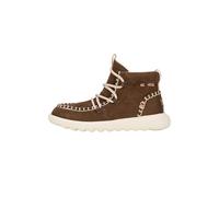 HEYDUDE Reyes Suede - Scarpe Donna Slip-On Stivaletti, Espresso, 36