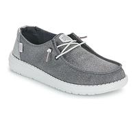 HEYDUDE Scarpe Wendy Metallic Sparkle in Grigio 37