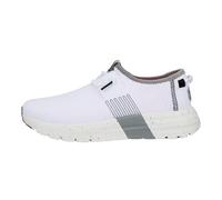 HEYDUDE - Sirocco Sport Stripe - Sneakers Donna - Easy-On Lace System, White, 41