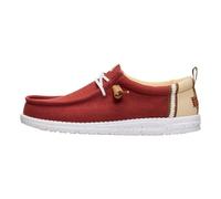 HeyDude - Wally Summer Linen - Sneaker EU 42 rosso