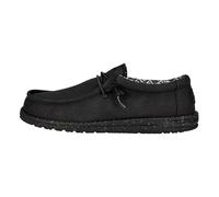 Hey Dude Wally Canvas - Scarpe Da Barca Nero - Taglia 41 [26.5cm] Scarpe Uomo