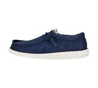 MOCASSINI HEY DUDE WALLY CANVAS TG 44 COD 40700-410 [US 11 UK 10 CM 28.8] Blu