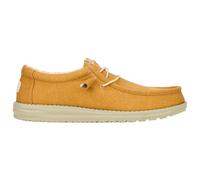 Hey Dude Sneaker da Uomo in Tela Elasticizzata Wally, Marrone cumino/Grigio Pietra, 44.5 EU
