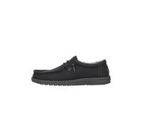 HEYDUDE - Wally Classic - Scarpe Uomo Slip-On - Mocassini, Black/Charcoal, 40