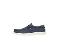 HEYDUDE Wally Classic - Scarpe Uomo Slip-On - Mocassini, Navy, 46