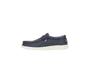 HEYDUDE Wally Classic - Scarpe Uomo Slip-On - Mocassini, Navy, 46
