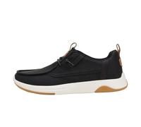 HEYDUDE Wally Drift Classic, scarpe da uomo, mocassini slip-on da uomo, comodi e leggeri, Nero/Bianco, 44 EU