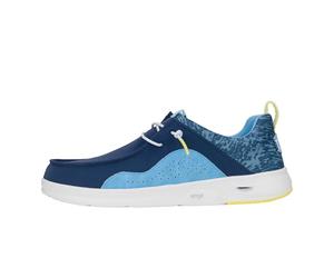 HEYDUDE Wally Hey2O Mesh, scarpe da uomo, mocassini slip-on da uomo, comode e leggere, Blu Sargasso/Blu Alaska, 41 EU