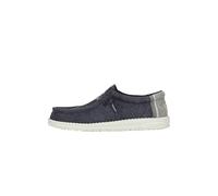 HEYDUDE Scarpe Uomo Wally Jute Slip-on Blu Taglia 40