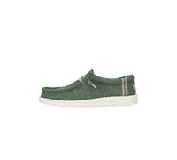 HEYDUDE - Wally Jute - Scarpe Uomo Slip-On - Mocassini, Sea Green, 44