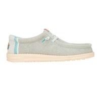HEYDUDE - Wally Jute - Scarpe Uomo Slip-On - Mocassini, Cloud Blue/Dawn Blue, 43