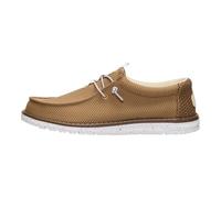 HEYDUDE Wally Mesh Neutrals Slip On Scarpa da uomo | Scarpe casual leggere da viaggio con lacci elastici