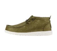 HEYDUDE Wally Mid Canvas - Scarpe Uomo Slip-On Stivaletti, Olive, 43