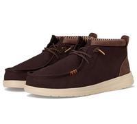 HEYDUDE Wally Mid GripR Vin Classic da uomo, Marrone talpa/Downtown Brown, 44 EU