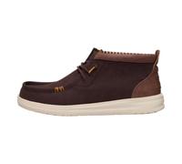 HEYDUDE Wally Mid GripR Vin Classic da uomo, Marrone talpa/Downtown Brown, 44 EU