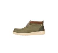 HEYDUDE Wally Mid GripR Workwear - Scarpe Uomo Slip-On Stivaletti, Dusty Olive, 41