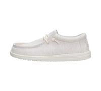 HEYDUDE Wally - Scarpe da uomo in jersey elasticizzato, mocassini da viaggio leggeri e comodi con lacci elastici