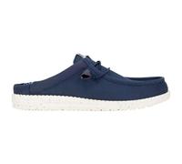 HEYDUDE - Wally Slip Stretch Canvas- Scarpe Uomo Slip-On - Mocassini, Navy, 45