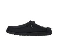 HEYDUDE Wally Slip Stretch Canvas - Scarpe Uomo Slip-On - Mocassini, Black/Black, 43