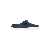 HEYDUDE - Wally Slip Stretch Canvas- Scarpe Uomo Slip-On - Mocassini, Navy, 40
