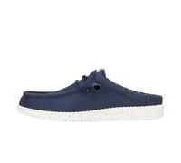 HEYDUDE - Wally Slip Stretch Canvas- Scarpe Uomo Slip-On - Mocassini, Navy, 45