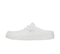 HEYDUDE Wally Slip Stretch Sox, scarpe da uomo, mocassini slip-on da uomo, comodi e leggeri, bianco, 45 EU