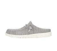 HEYDUDE Wally Slip Stretch Sox, scarpe da uomo, mocassini slip-on da uomo, comodi e leggeri, Grigio Granito, 43 EU