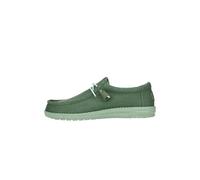 HEYDUDE Wally Stretch Canvas - Scarpe Uomo Slip-On - Mocassini, Duck Green/Iceberg Green, 45
