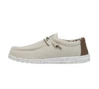 HEYDUDE Wally Stretch Canvas Sneaker Beige da Uomo 40022-105
