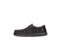 HEYDUDE Wally Stretch Sox - Scarpe Uomo Slip-On - Mocassinio, Black/Black, 42