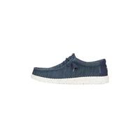 HEYDUDE - Wally Stretch Sox - Scarpe Uomo Slip-On - Mocassinio, Navy, 44