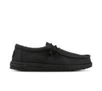 Hey Dude Wally Canvas - Scarpe Da Barca Nero - Taglia 42 [27cm] Scarpe Uomo
