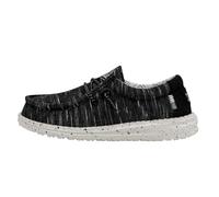HEYDUDE Wally Youth Stretch, Scarpe Moc Toe, Nero, 36 EU