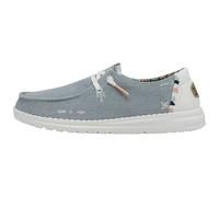 HEYDUDE Wendy Boho - Scarpe Donna Slip-On Sneakers - Mocassini, Light Denim, 37