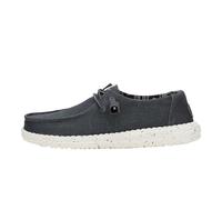 HEYDUDE - Wendy Canvas - Scarpe Donna Slip-On Sneakers - Mocassini, Black/White, 37