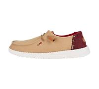 HEYDUDE Wendy Chambray Boho - Scarpe Donna Slip-On Sneakers - Mocassini, Brown, 39