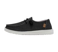 HEYDUDE Wendy Chambray - Scarpe Donna Slip-On Sneakers - Mocassini, off Black, 36