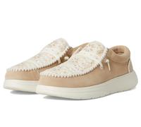 HEYDUDE Wendy Comf Mocassini Donna, Camoscio Crochet Irish Cream/Multi, 41 EU