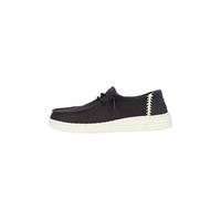 HEYDUDE - Wendy Espadrille Woven - Scarpe Donna Slip-On Sneakers - Mocassini, Black, 37