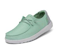 HEYDUDE Wendy Glitter, Scarpe Moc Toe Donna, Moon Stone, 37 EU