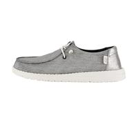 HEY DUDE WENDY METALLIC SPARKLE CHARCOAL 37