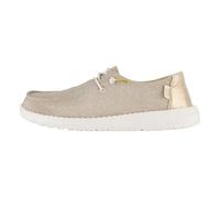 HEY DUDE WENDY METALLIC SPARKLE GOLD 38